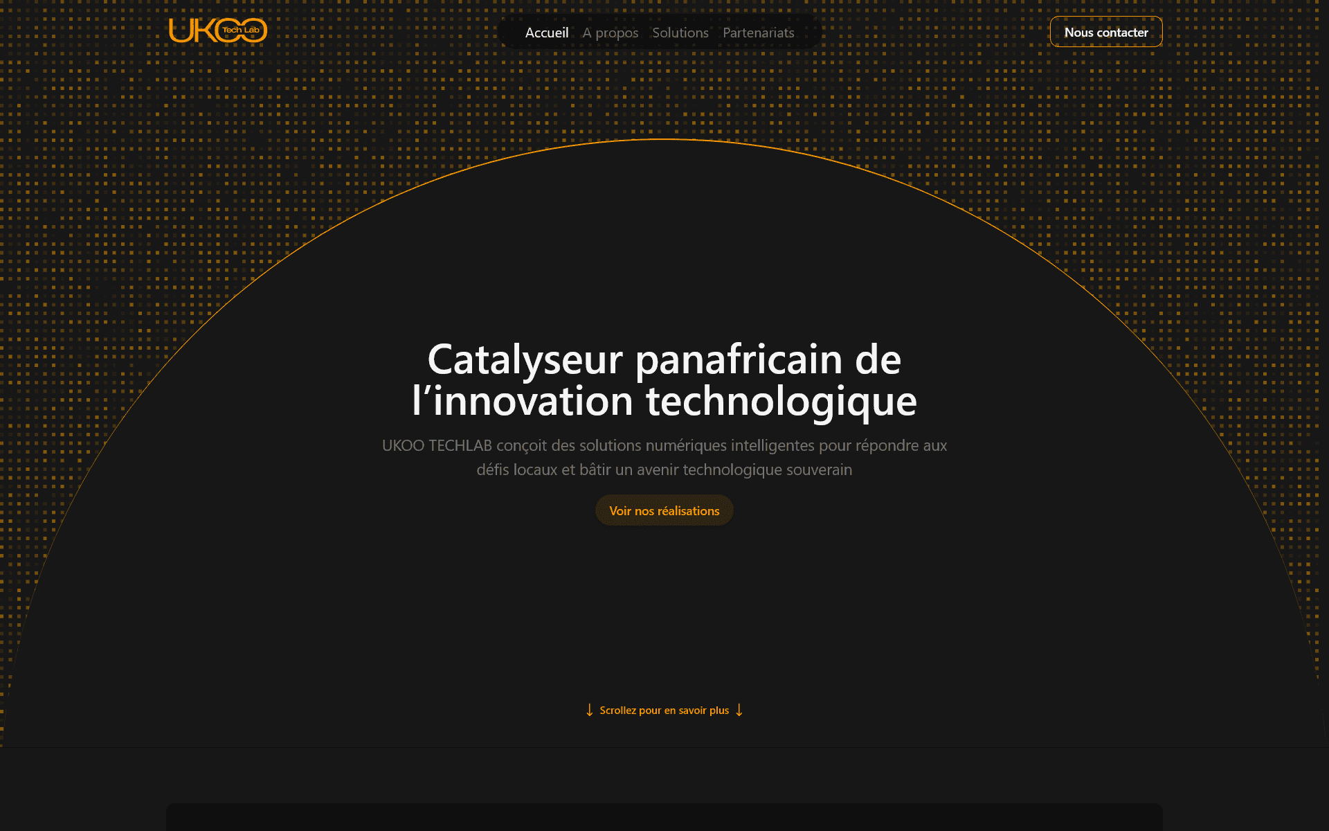 Apercu du projet Ukoo TechLab